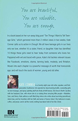 Enough: 10 Things We Should Tell Teenage Girls