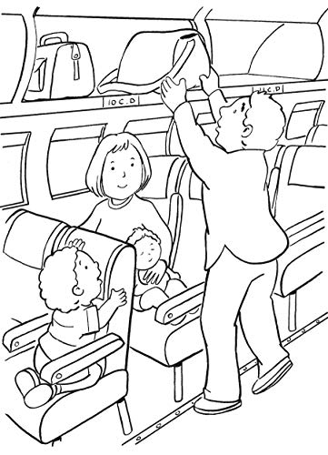 My Plane Trip (Dover Coloring Books)