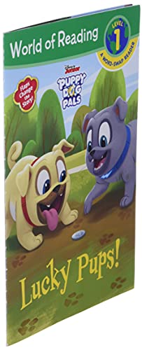 World of Reading: Puppy Dog Pals Lucky Pups (Level 1 Word Swap Reader)