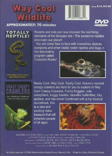 Way Cool Wildlife: (Totally Reptile!) & (Crazy Creepy Crawlers)