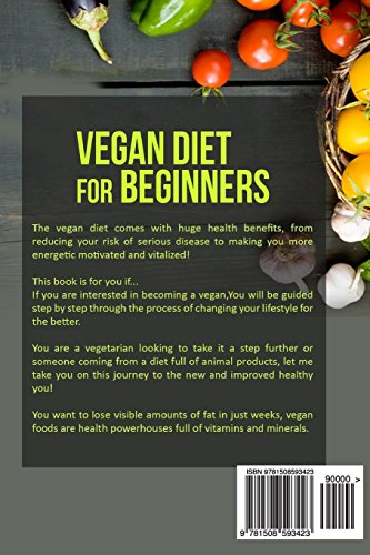 Vegan Diet For Beginners: 50 Delicious Recipes And Eight Weeks Of Diet Plans (Vegan and Vegetarian)