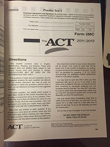 The Real ACT Prep Guide