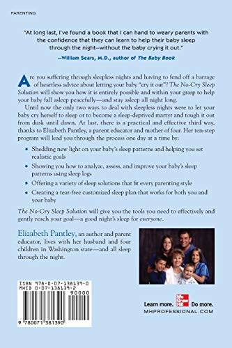 The No-Cry Sleep Solution: Gentle Ways to Help Your Baby Sleep Through the Night - 9911