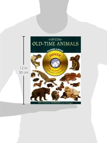 Full-Color Old-Time Animals CD-ROM and Book