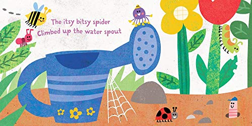 Indestructibles: The Itsy Bitsy Spider: Chew Proof - Rip Proof - Nontoxic - 100% Washable (Book for Babies, Newborn Books, Safe to Chew)