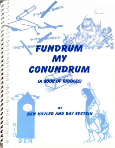 Fundrum My Conundrum: A Book of Riddles - 1780