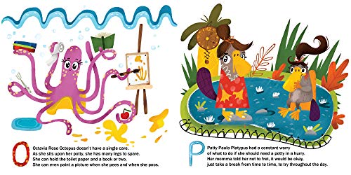 The Perfect Potty Zoo: The Funniest ABC Book (Cozy Reading Nook)