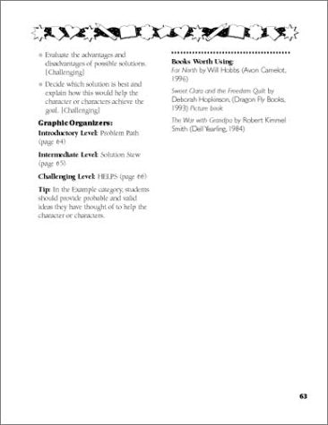 Graphic Organizers And Activities For Differentiated Instruction In Re - 4362