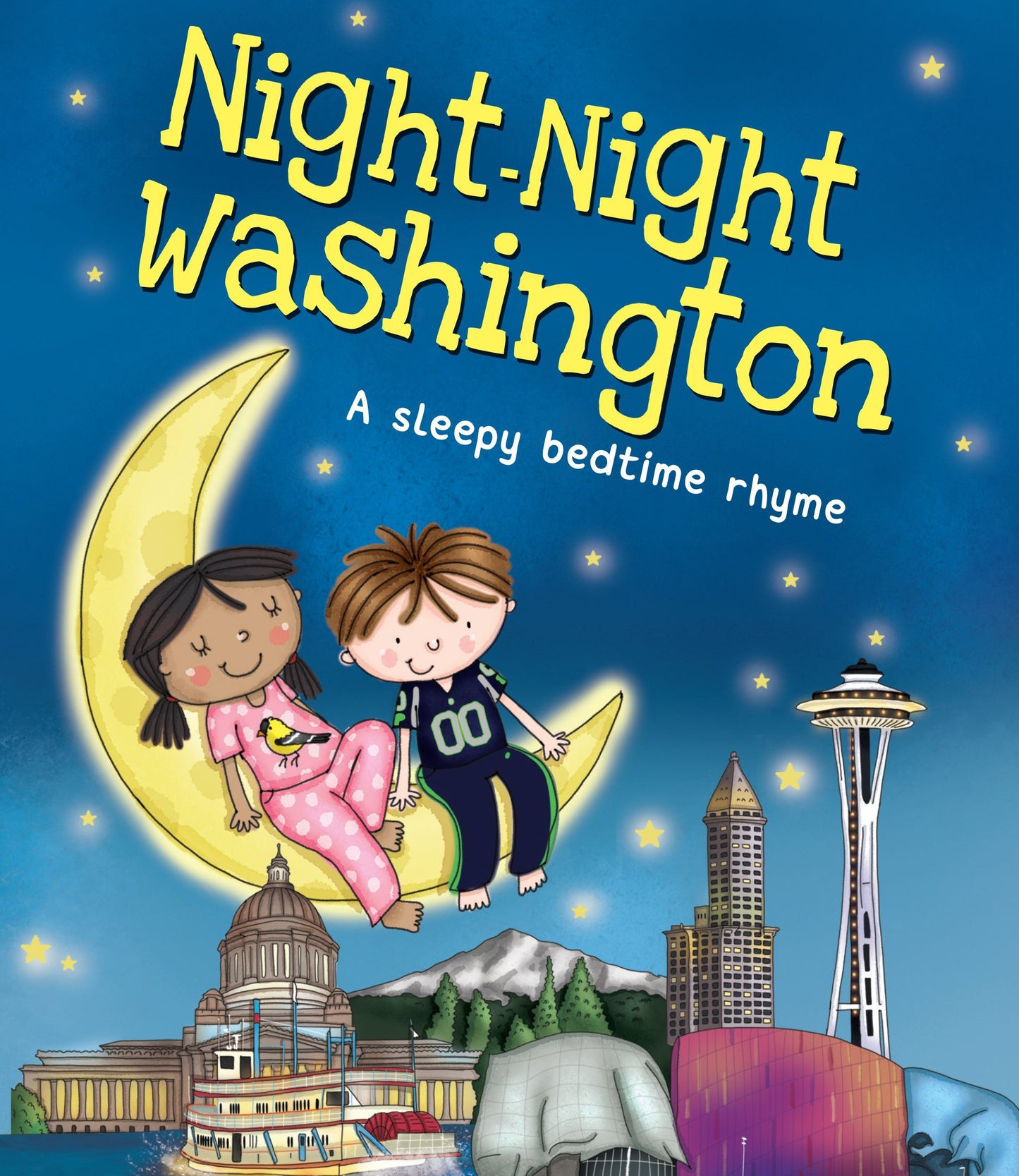 Night-Night Washington: A Sweet Goodnight Board Book for Kids and Toddlers