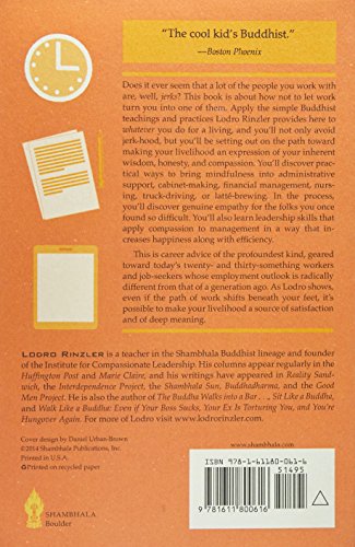 The Buddha Walks into the Office: A Guide to Livelihood for a New Generation