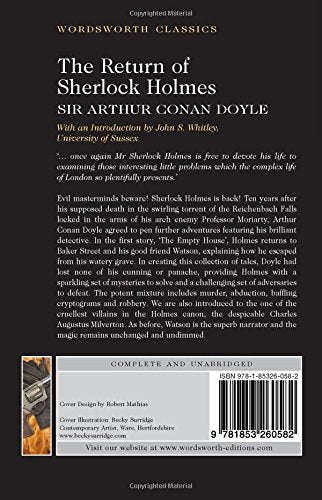 Return of Sherlock Holmes (Wordsworth Classics)