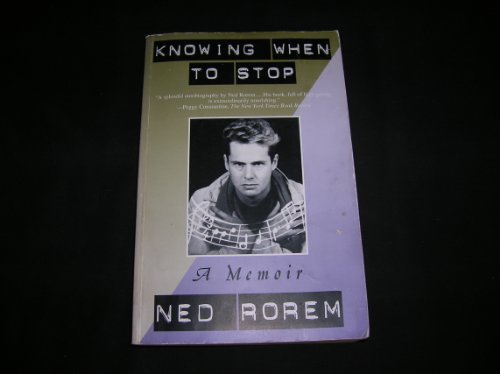 KNOWING WHEN TO STOP: A Memoir
