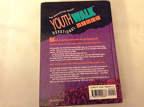 Youthwalk Devotional Bible: New International Version (Wal Thru the Bible Ministries)