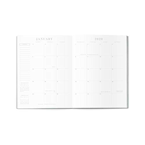 Gray Suede Hardbound Agenda