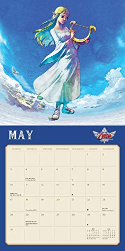 Legend of Zelda 2020 Wall Calendar