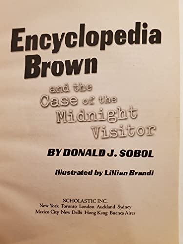 Encyclopedia Brown and the Case of the Midnight Visitor