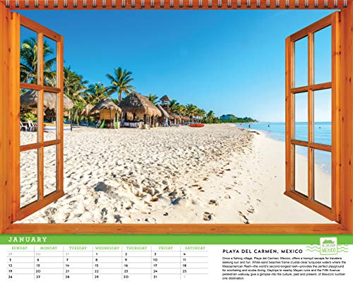 The 2020 Big Beach Wall Poster Calendar: Create the Perfect View Anywhere