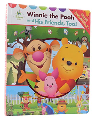 Disney Baby - Winnie the Pooh and His Friends, Too! First Look and Find Activity Book - PI Kids