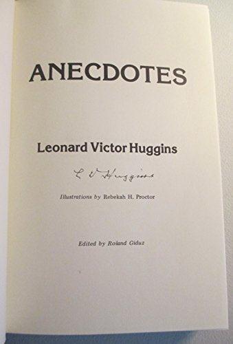 Anecdotes!