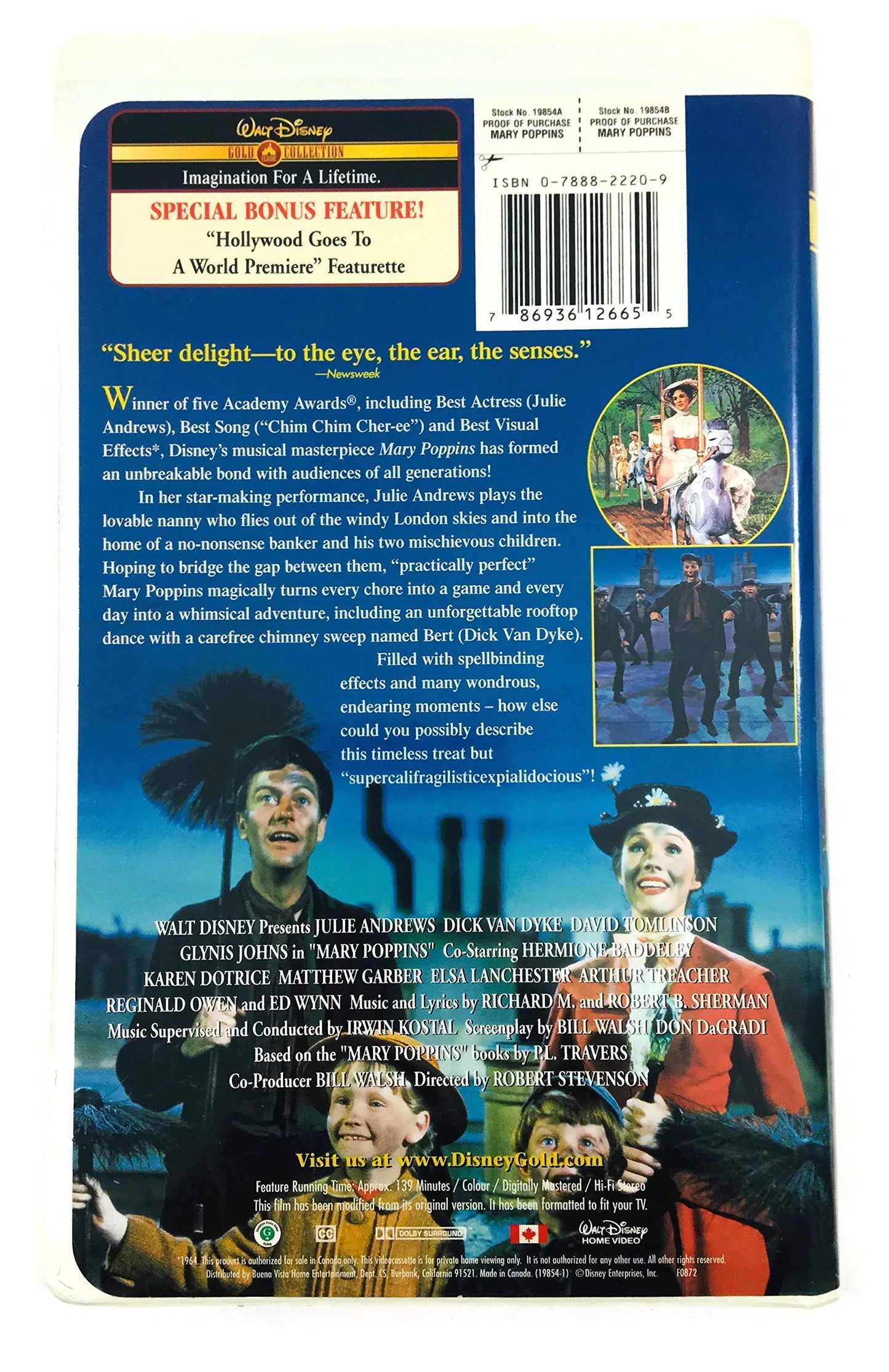 Mary Poppins [VHS]