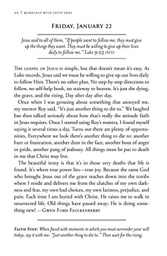 Mornings with Jesus 2021: Daily Encouragement for Your Soul