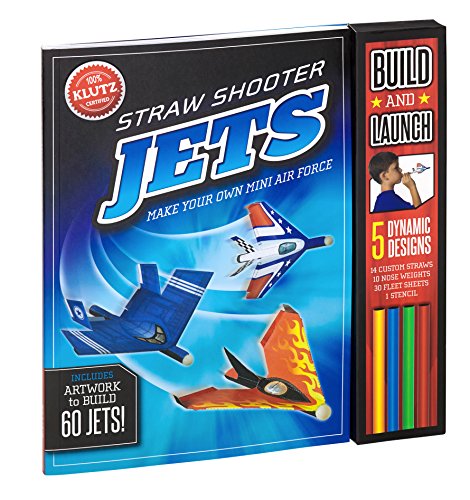 Klutz Straw Shooter Jets Activity Kit