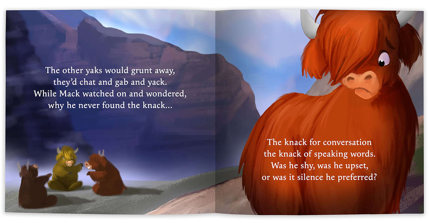 The Silent Words of Yakety Mack! - A Feelings Book for Toddlers and Kids - Increase Emotional Intelligence While Exploring Diversity and Acceptance - Includes an Introduction to Sign Language
