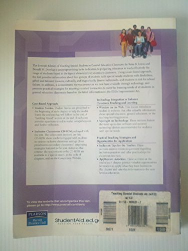 Teaching Special Students In General Education Classrooms