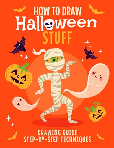 Halloween Cute Stuff: Drawing Guide Step-by-Step Techniques