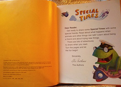 Harcourt School Publishers Collections: Revised Student Edition Grade 1/3 2001