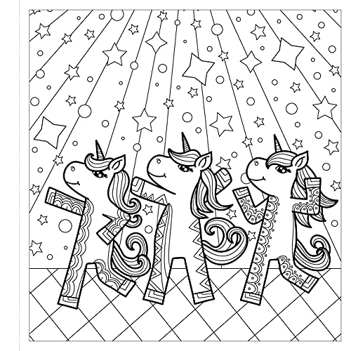 Zendoodle Colorscapes: Unicorn Fiesta: Magical Celebrations Color and Display - 7214