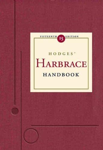 Hodges Harbrace Handbook (with InfoTrac)