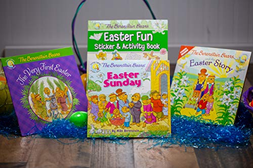 The Berenstain Bears Easter Fun Sticker and Activity Book: An Easter and Springtime Book for Kids (Berenstain Bears/Living Lights: A Faith Story)