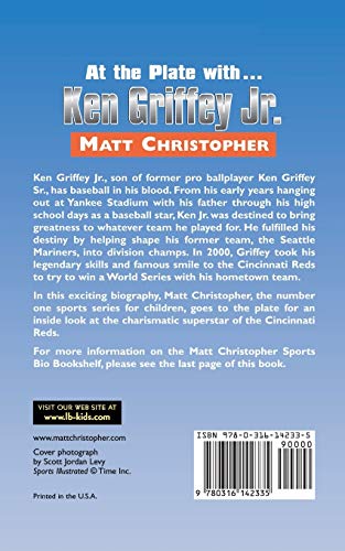 At the Plate with...Ken Griffey Jr. (Athlete Biographies)