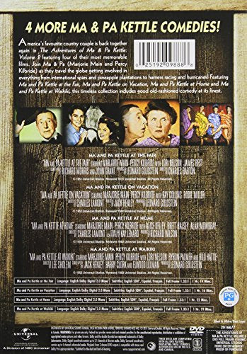 The Adventures of Ma & Pa Kettle: Volume Two (At the Fair / On Vacation / At Home / At Waikiki)