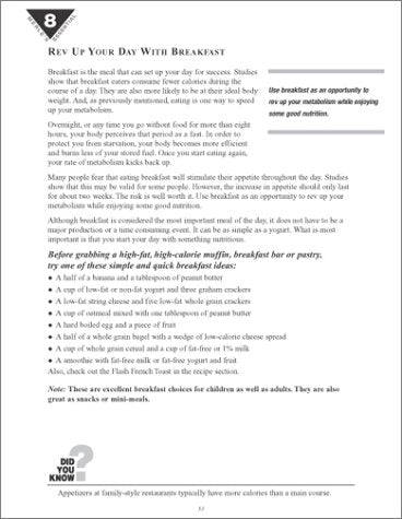 Power at the Plate: The Safe & Sensible Guide to Healthy Eating and Weight Control