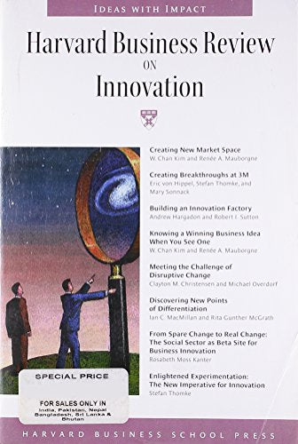 Harvard Business Review on Innovation