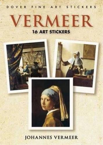 Vermeer: 16 Art Stickers (Dover Art Stickers)