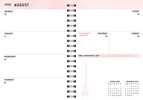 2021 C'est La F*cking Vie Planner: 17-Month Weekly Organizer (Get Shit Done Monthly, Includes Stickers, Thru December 2021)