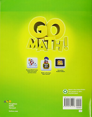 Go Math!: Student Edition Chapter 7 Grade 1 2015