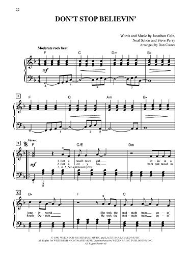 Top-Requested Pop & Rock Sheet Music: 13 Popular Favorites Arranged by Dan Coates (Top-Requested Sheet Music)