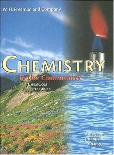 Chemistry in the Community.: (ChemCom) - 2721
