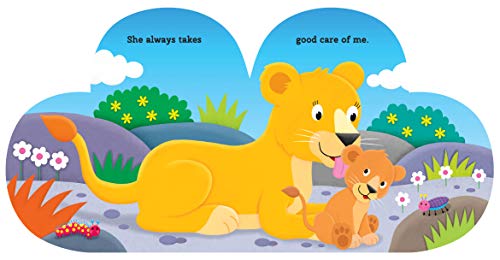 I Love Mommy-Adorable Animals Illustrate the Special Bond between Mommy and Child in this Heart-Shaped Board Book