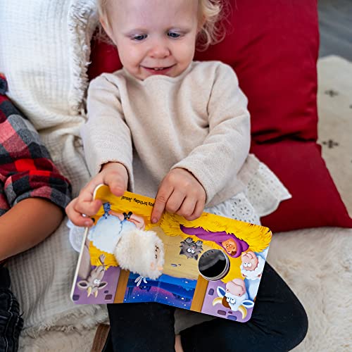 The Beginner's Bible Little Lamb's Christmas: A Finger Puppet Board Book - 646