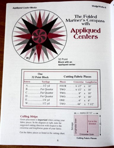WedgeWorks II: The 3-D Mariner's Compass