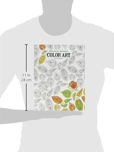 LEISURE ARTS 6764 Botanical Wonders Color Art, Assorted