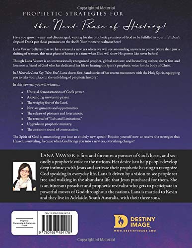 I Hear the Lord Say "New Era" (Large Print Edition): Be Prepared, Positioned, and Propelled Into God's Prophetic Timeline