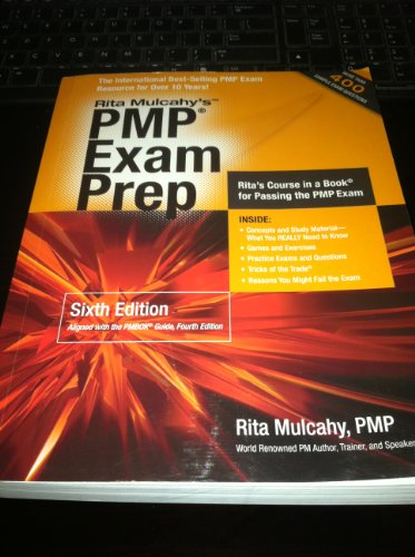 PMP Exam Prep: Rapid Learning to Pass PMI's PMP Exam-On Your First Try! - 8495