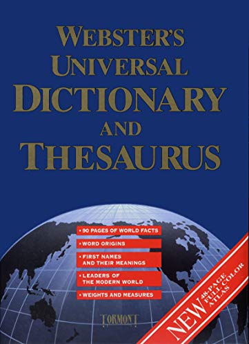 Webster's universal dictionary & thesaurus