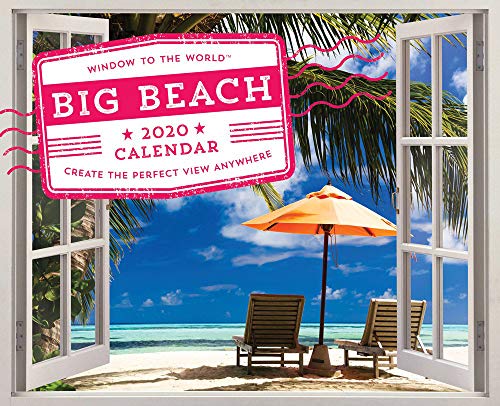 The 2020 Big Beach Wall Poster Calendar: Create the Perfect View Anywhere